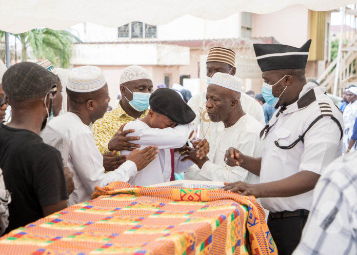 Burial f wife of CCF's Ibrahim Oppong Kwarteng