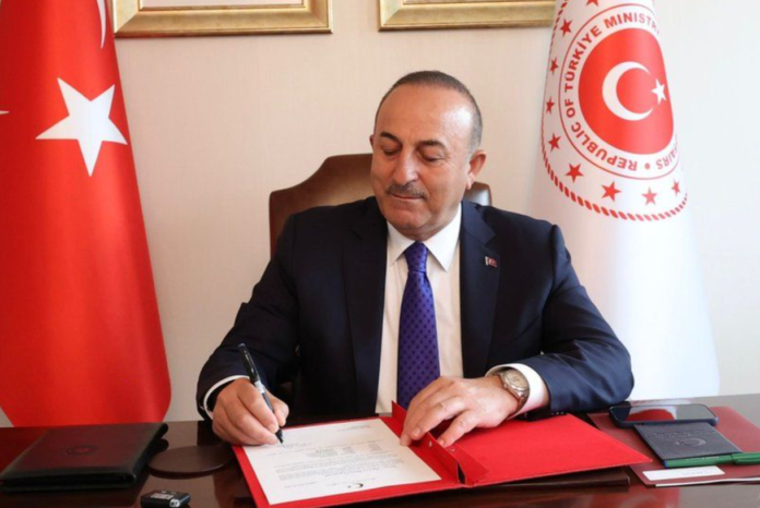 Turkish Foreign Minister Mevlut Cavusoglu | @MEVLUTCAVUSOGLU Turkish Foreign Minister Mevlut Cavusoglu | @MEVLUTCAVUSOGLU