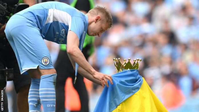 Clubs across the Premier League have shown support for Ukraine. Image Source: Getty Images Clubs across the Premier League have shown support for Ukraine. Image Source: Getty Images