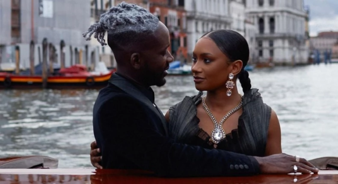 Mr Eazi and Temi Otedola Mr Eazi and Temi Otedola