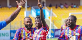 Samuel Inkoom celebration