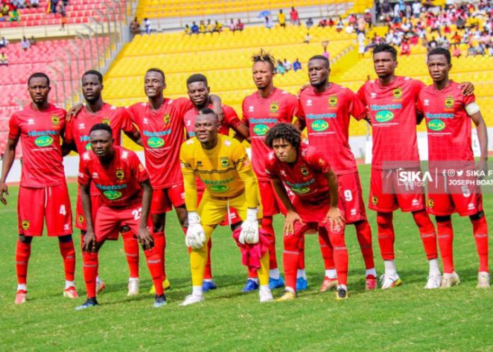 Asante Kotoko players Asante Kotoko players
