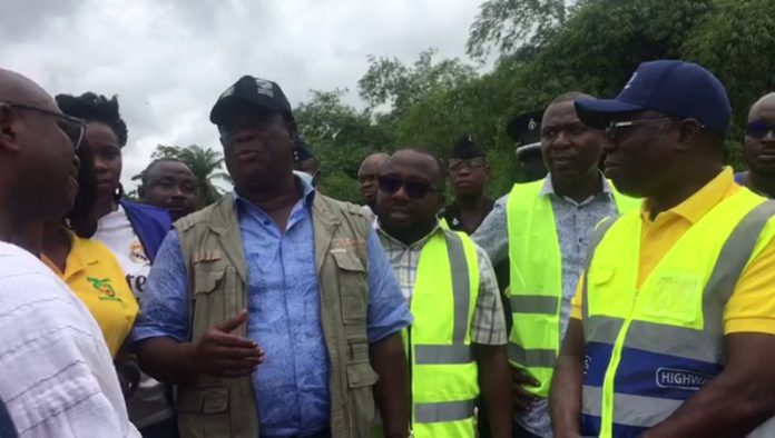 Roads Minister tours bridges in Central Region Roads Minister tours bridges in Central Region