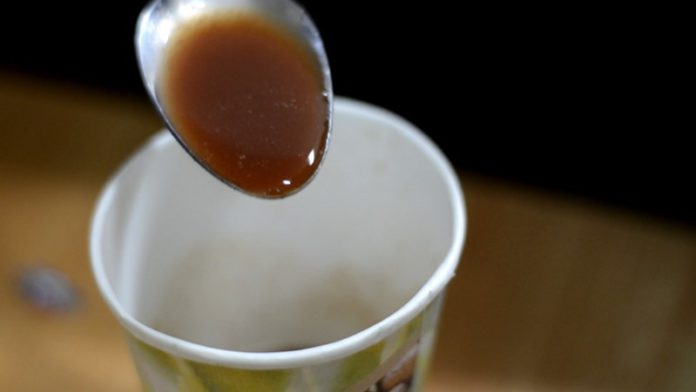 Concoction of tomato paste and cola drink Concoction of tomato paste and cola drink