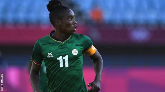 Barbra Banda plays for a club in China but is reported to be set for a move to Spain Barbra Banda plays for a club in China but is reported to be set for a move to Spain