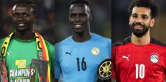 Sadio Mane and Edouard Mendy picked up personal awards as Senegal won the Africa Cup of Nations this year, with Egypt captain Mohamed Salah having to settle for a runners-up medal