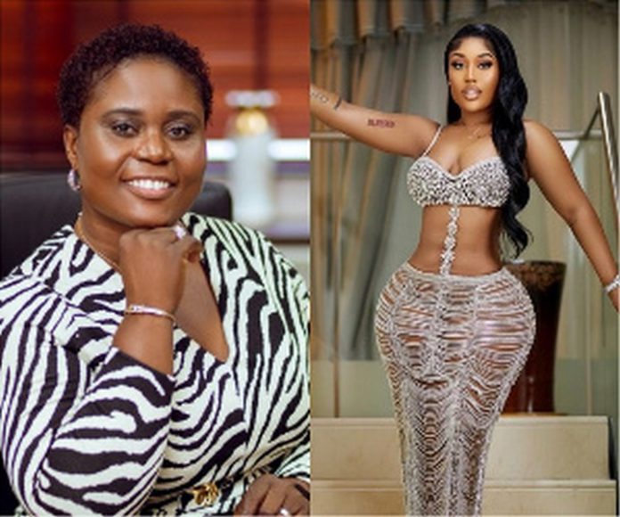Dorcas Affo-Toffey and daughter, Fantana Dorcas Affo-Toffey and daughter, Fantana