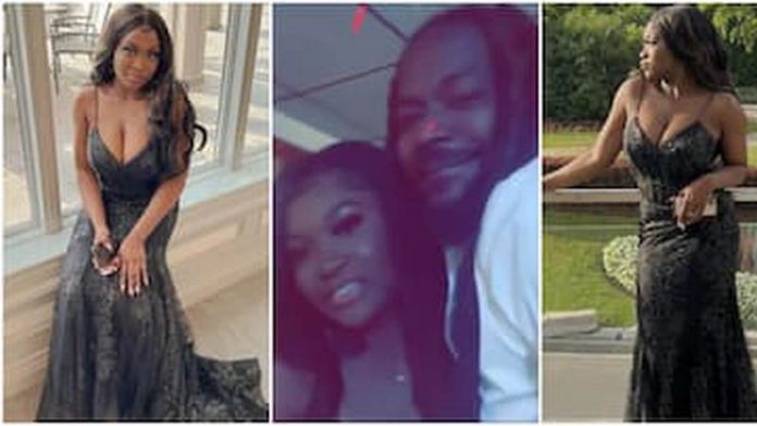 Samini's daughter Theresa 'slayed' for her prom in Canada Photo source: @pr3ttyfacetessa Samini's daughter Theresa 'slayed' for her prom in Canada Photo source: @pr3ttyfacetessa