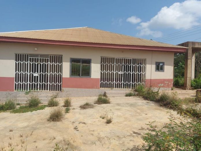 The Toilet facility yet to be commissioned The Toilet facility yet to be commissioned