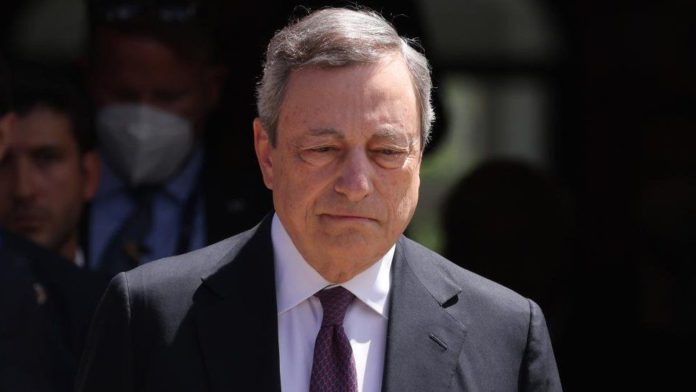 Italian Prime Minister, Mario Draghi / Credit: SEAN GALLUP/POOL/EPA