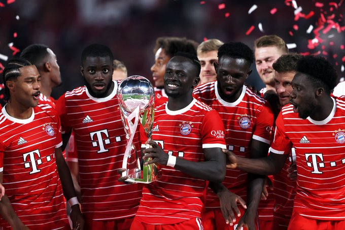 Bayern Munich celebrate Bayern Munich celebrate