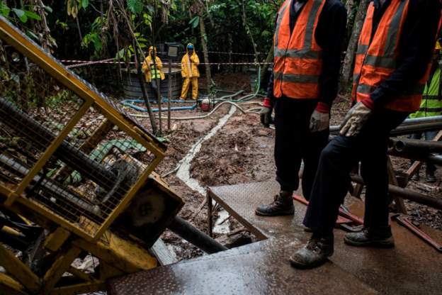 Mining activities suspended / Credit: AFP