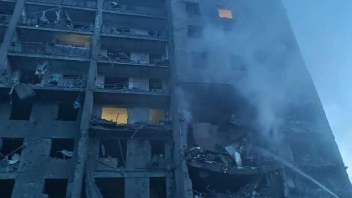 Russian missiles kills 19 / Credit: UKRAINE'S DSNS EMERGENCY SERVICE