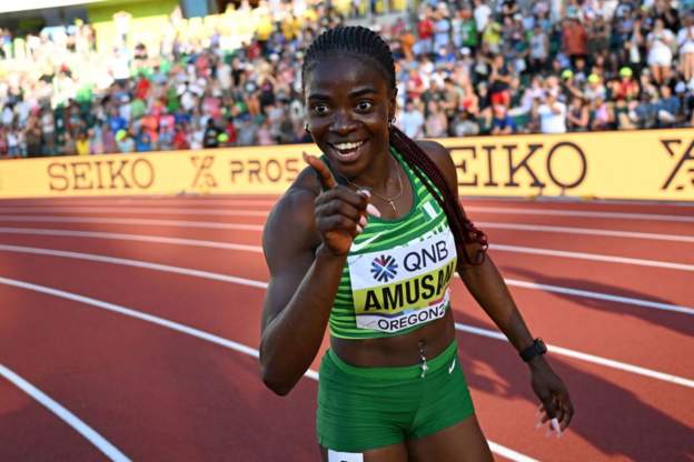 Tobi Amusan / Credit: AFP