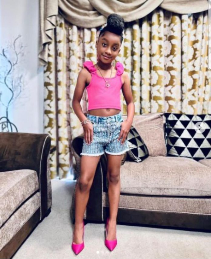 Ohemaa, Asamoah Gyan's daughter Credit: @asamoah_gyan3/IG