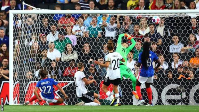Women's Euro Germany vs France / Credit: Myjoyonline.com
