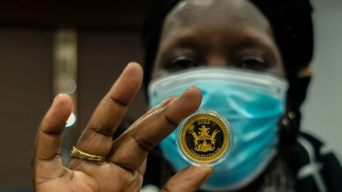 Zimbabwe launches gold coins / Credit: GETTY IMAGES