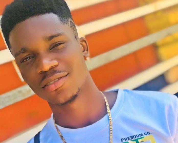 Derick Ofusu Gyan before his acid attack. Derick Ofusu Gyan before his acid attack.