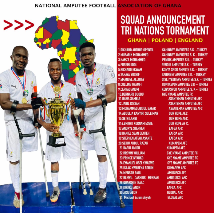 National Amputee squad