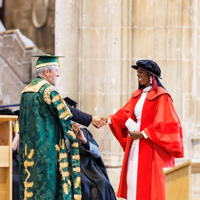 Tiwa Savage bags honorary degree