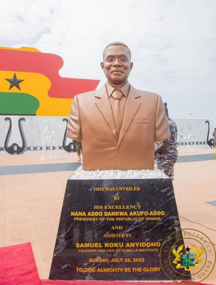 Atta Mills Statue