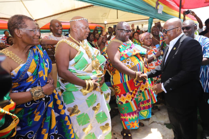 Chiefs Nana Dome- Kwabenya, Brekusu and Kitase road
