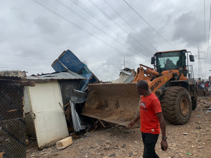GRIDCo demolishing