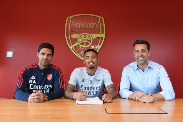 Mikel Arteta worked with Gabriel Jesus at Manchester City Mikel Arteta worked with Gabriel Jesus at Manchester City