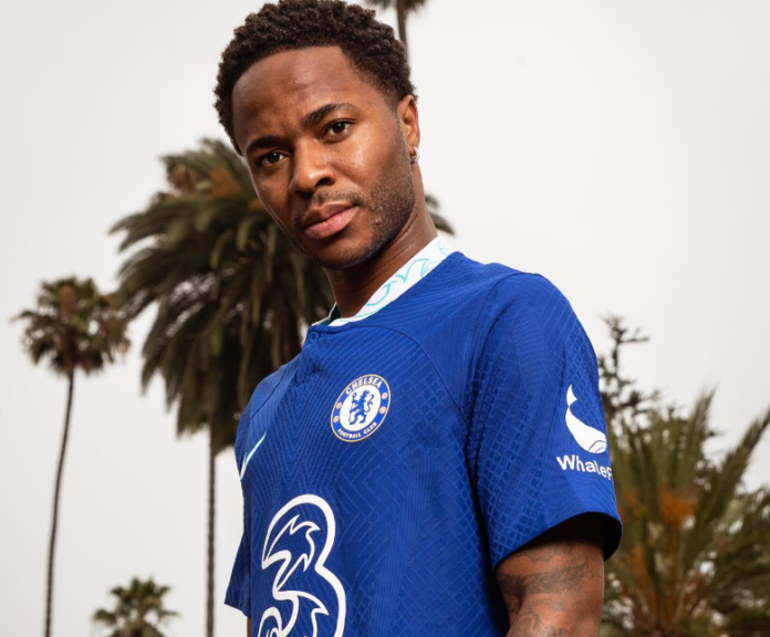 Raheem Sterling Image Source: @ChelseaFc / Twitter Raheem Sterling Image Source: @ChelseaFc / Twitter