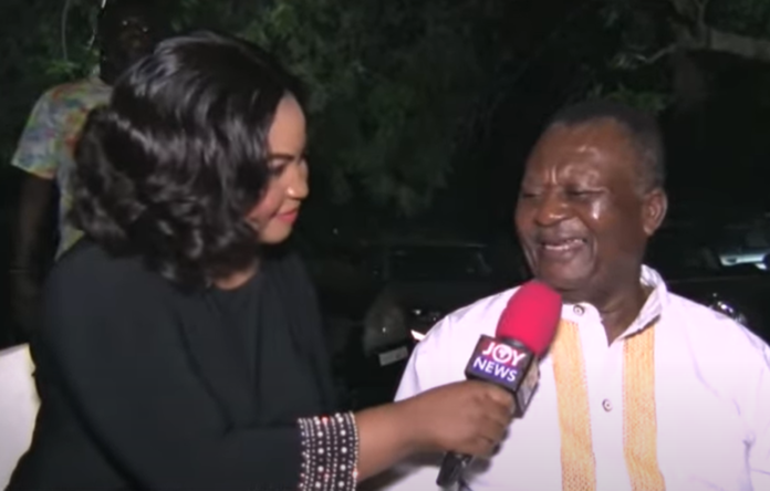 AB Crentsil in an interview with Joy News's Becky in 2021 AB Crentsil in an interview with Joy News's Becky in 2021