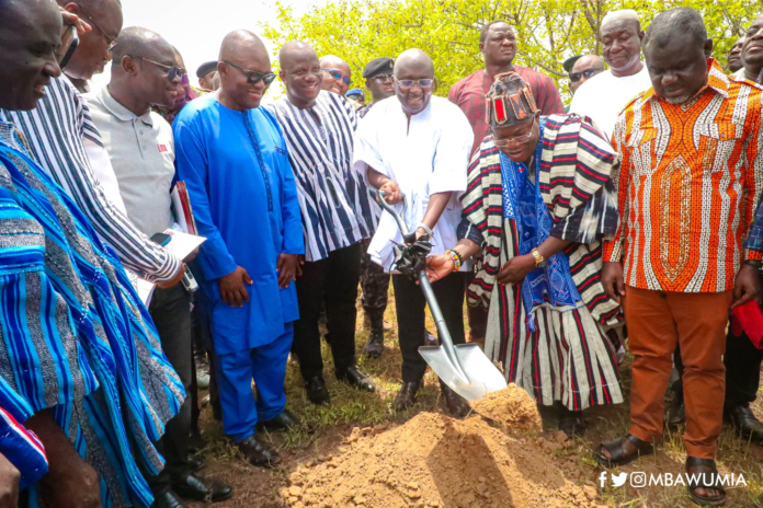 Bawumia cuts sod for first Inland Marine Port Bawumia cuts sod for first Inland Marine Port