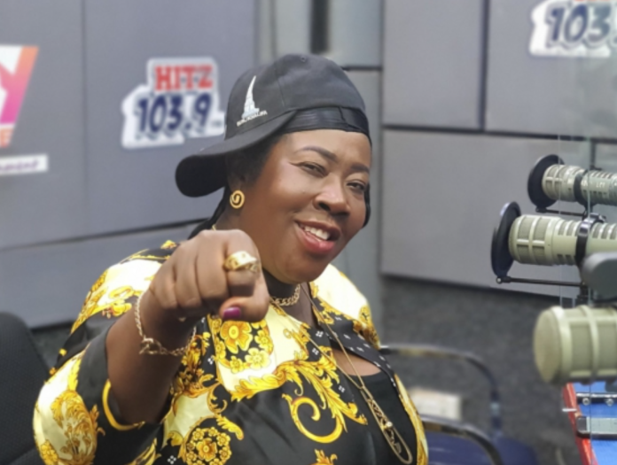 Mother of rapper CJ Biggerman, Ivy Adjimah, popularly known as Big Ivy Mother of rapper CJ Biggerman, Ivy Adjimah, popularly known as Big Ivy