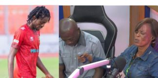 Richmond Lamptey and parents