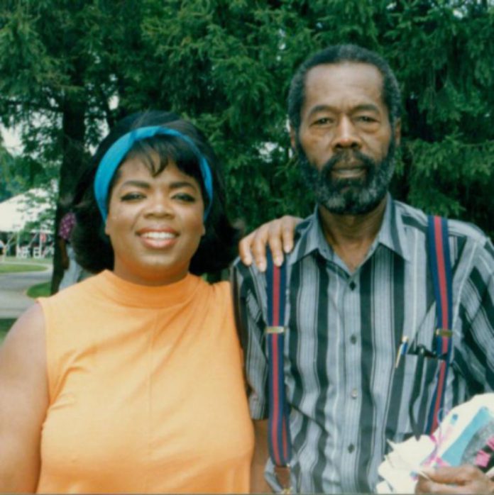 Oprah and dad