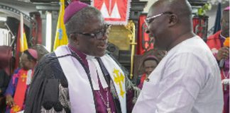 Vice President Dr. Mahamudu Bawumia and Rajah Ishwsh