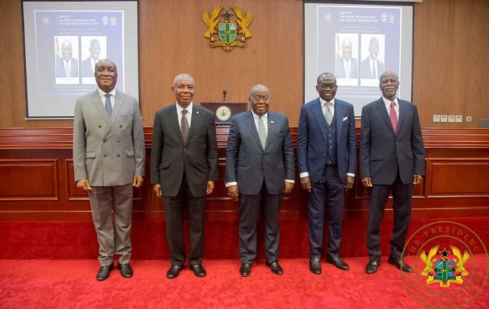 Akufo-Addo at launch of legal Aid Fund