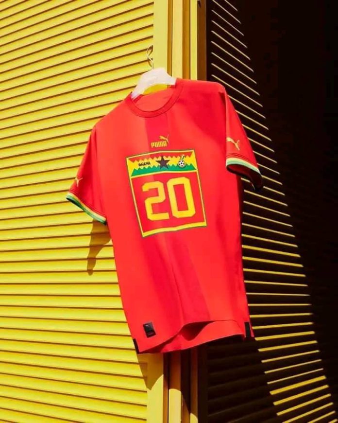New Black Stars away jersey New Black Stars away jersey