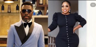 Kwame A Plus and Moesha Boduong | credit: @kwameaplus & @moeshaboduong