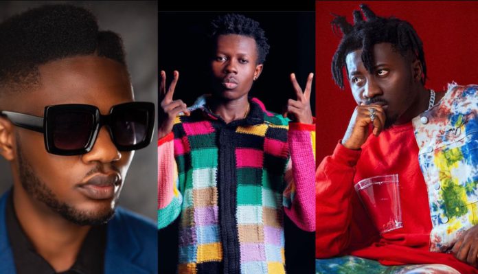 Lyrical Joe, Strongman and Amerado | credit: @_lyricaljoe, @strongmanburner & @amerado_burner Lyrical Joe, Strongman and Amerado | credit: @_lyricaljoe, @strongmanburner & @amerado_burner