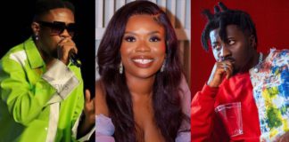 Lyrical Joe, Delay and Amerado | image credit: @_lyricaljoe, @delayghana and @amerado_burner