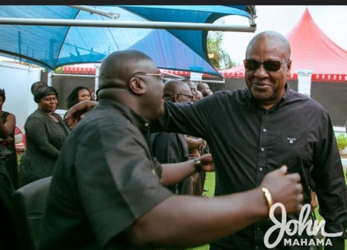Mahama and Julius Debrah