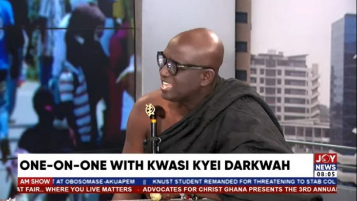 Broadcast journalist, Kwasi Kyei Darkwah (KKD) Broadcast journalist, Kwasi Kyei Darkwah (KKD)