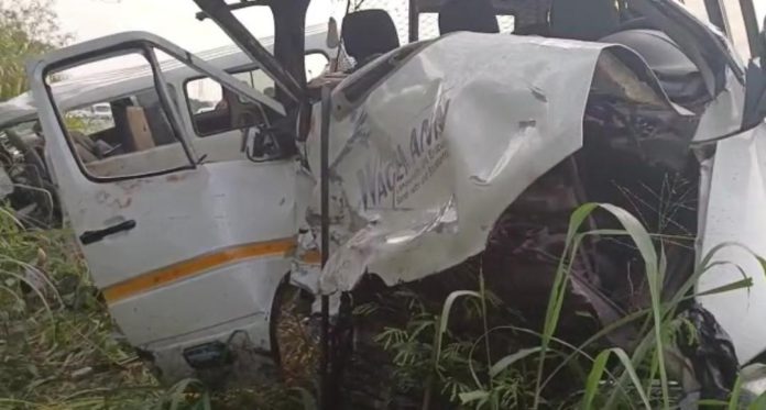 accident at Buduatta junction