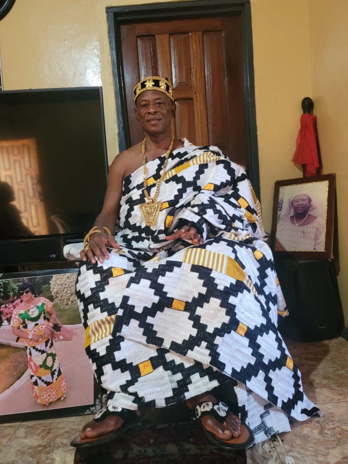 Chief of Apedwa Osabarima Frimpong Manso