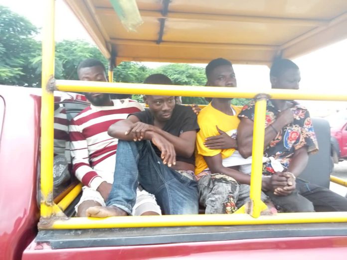 Nsawam land guards
