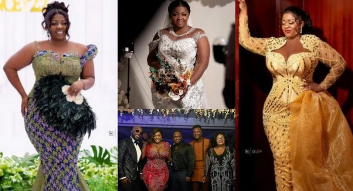 Tracey Boakye outfits for her wedding Tracey Boakye outfits for her wedding Source: PulseGH