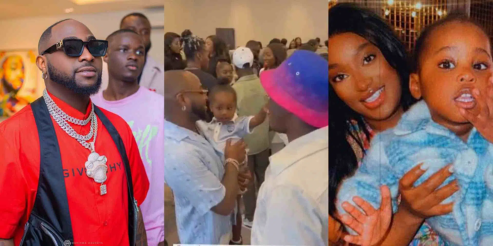 Davido and his fourth son