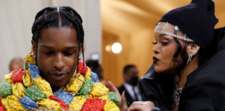 A$AP Rocky and Rihanna welcomed their first child, a boy, in May this year (Reuters)