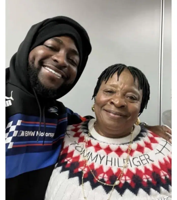 Davido and Wizkid's mother