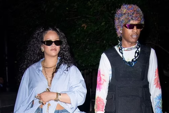Rihanna and Asap Rocky | credit: Wavy Peter/ Splashnews.com Rihanna and Asap Rocky | credit: Wavy Peter/ Splashnews.com